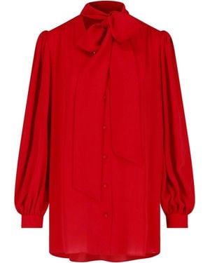 Valentino Silk Blouse - Red