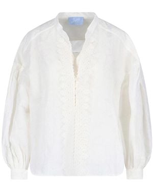 The Seafarer Shirt "Lena" - White