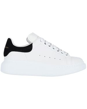 McQueen Trainers Calf Leather - White