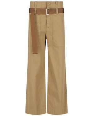 The Seafarer Wide Pants - Natural