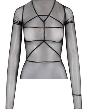 Rick Owens Top “Temple” - Gray