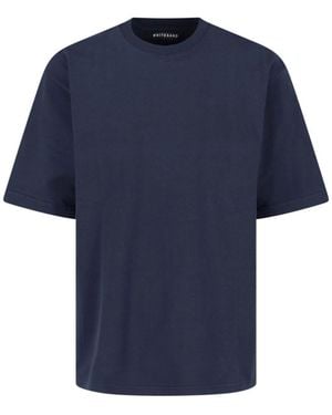White Sand Crew-Neck T-Shirt - Blue