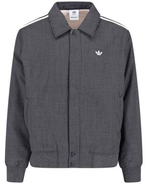adidas Wool Blend Jacket - Gray