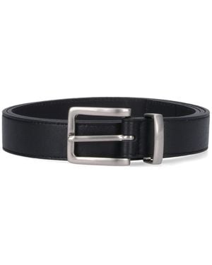 Tonywack Leather Belt - Black