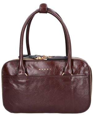 Marni Handbag “Boxyne” - Purple