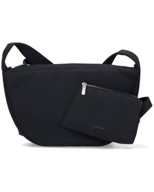 Adererror Small Logo Crossbody Bag - Black