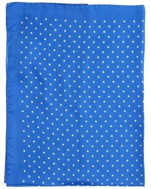 Destin Foulard A Pois - Blu