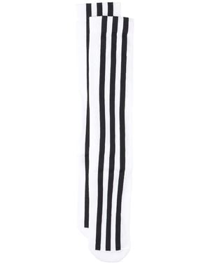 Y-3 Striped Socks - White