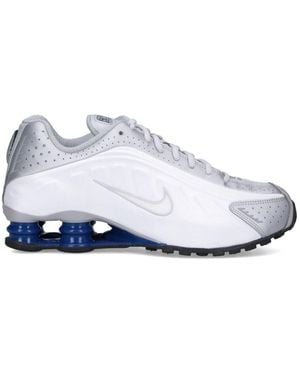 Nike "Shox R4" Sneakers - Blue