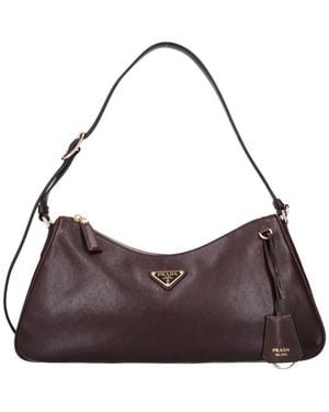 Prada Shoulder Bag "Aimée" - Brown