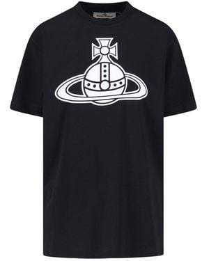 Vivienne Westwood T-Shirts And Polos Cotton - Black