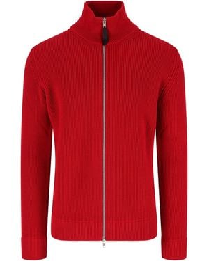 Maison Margiela Cardigan Zip - Rosso