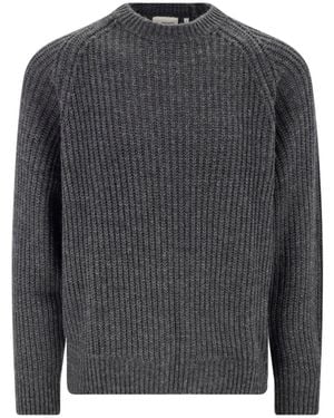 Carhartt Ribbed Crewneck Jumper - Grey