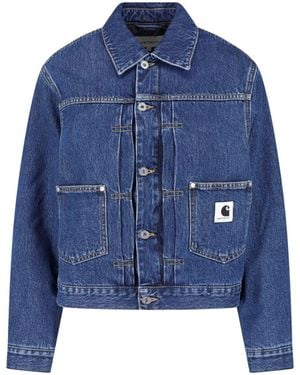 Carhartt Denim Trucker Jacket - Blue