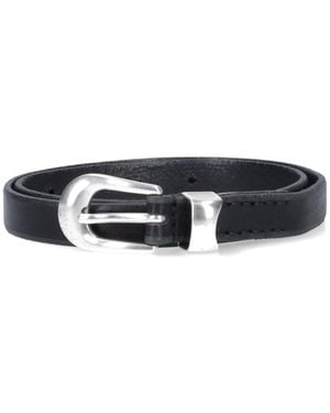 Our Legacy 2 Cm Belt - Black