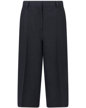 Filippa K Crop Trousers "Blaire" - Blue