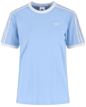 adidas 'Firebird Ruffle 3-Stripes' Zip Sweatshirt - Blue