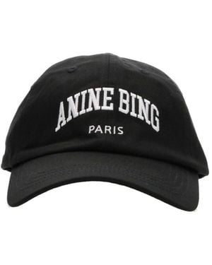 Anine Bing Baseball Cap "Jeremy" - Black