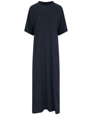Balenciaga Abito Maxi "Cocoon" - Blu