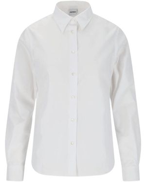 Aspesi 100% Cotton Button-Front Shirt For - White