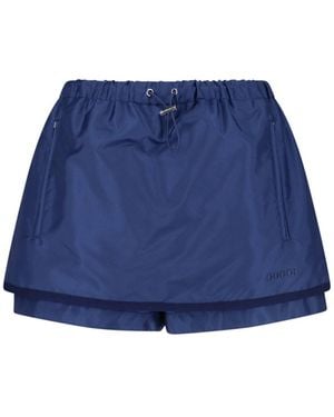 Gucci Pantaloncini Logo - Blu