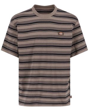 Dickies 'stevensville' Striped T-shirt - Gray