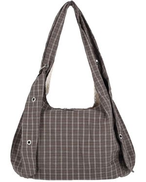 mfpen 'Eyelet' Shoulder Bag - Grey