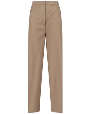 Lardini Tailored Trousers - Natural