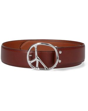 Needles Belts Cow Leather - Brown