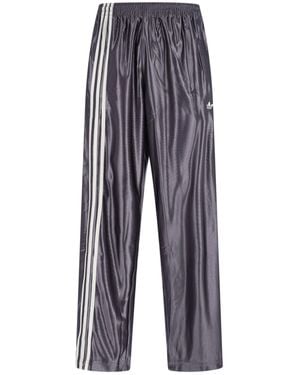 adidas 'Firebird Adicolor Metallic' Trousers - Blue