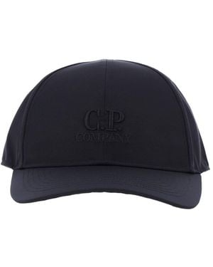 C.P. Company Baseball Cap Logo "Chrome-R" - Blue