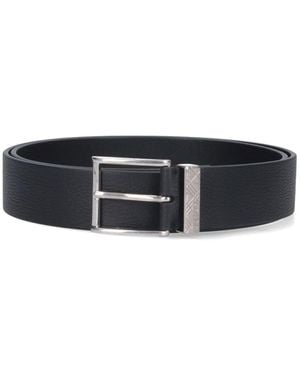 Burberry 'Check' Belt - Black