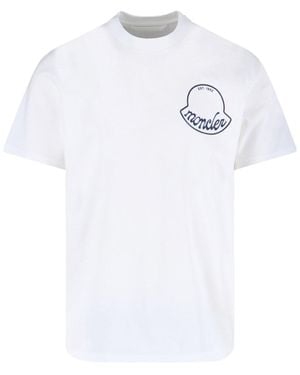 Moncler Logo T-Shirt - White