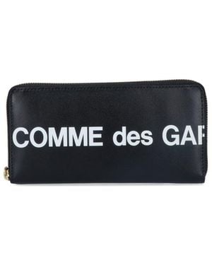 Comme des Garçons Hugo Logo Leather - Black