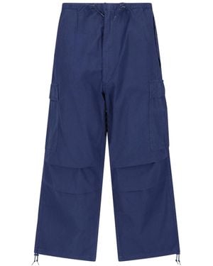 Polo Ralph Lauren Wide Cargo Trousers - Blue
