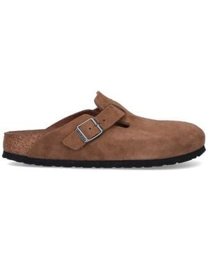 Birkenstock Sandals Leather - Brown