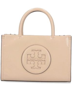 Tory Burch Borsa Mini "Ella Bio" - Neutro