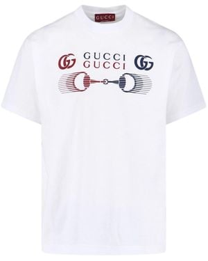 Gucci Logo T-Shirt - White