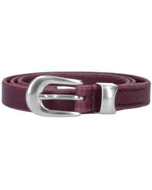 Our Legacy 2 Cm Belt - Purple