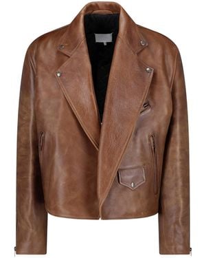 Maison Margiela Calfskin Jacket - Brown