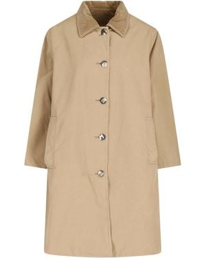 The Row Reversible Coat "Etoli" - Natural