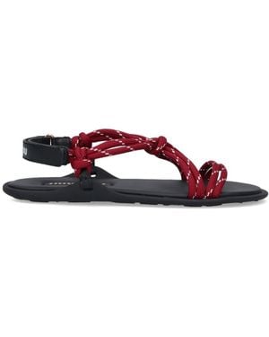 Miu Miu 'Rivière' Sandals - Red