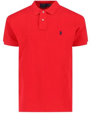Polo Ralph Lauren 100% Cotton Bright Polo Shirt - Red