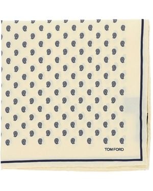 Tom Ford Lightweight Natural Mulberry Silk Scarf