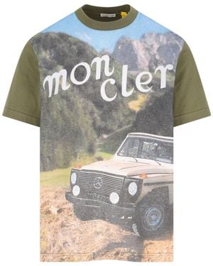 Moncler Genius T-Shirts And Polos Cotton - Grey