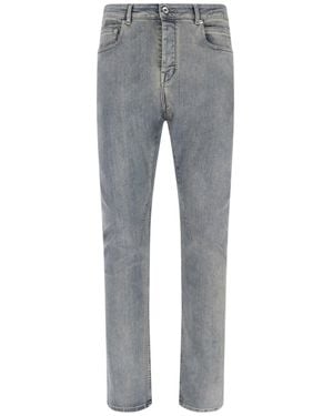 Rick Owens Slim Jeans "Detroit" - Grey