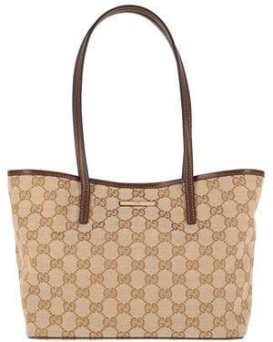 Gucci Tote Bag "Gg" - White