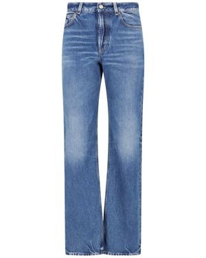 Saint Laurent Straight Jeans - Blue