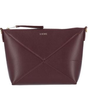 Loewe Pochette "Puzzle Fold" - Viola
