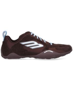Balenciaga Polyester Athletic Trainers - Brown